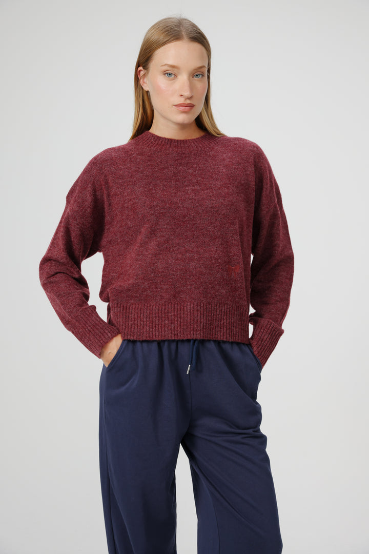 Cozy Wine Sweater