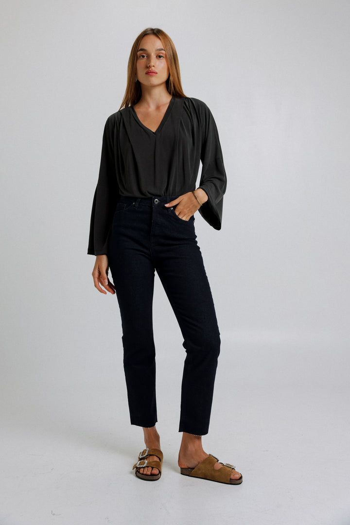 Vivoosh Black Boyfriend Shirt