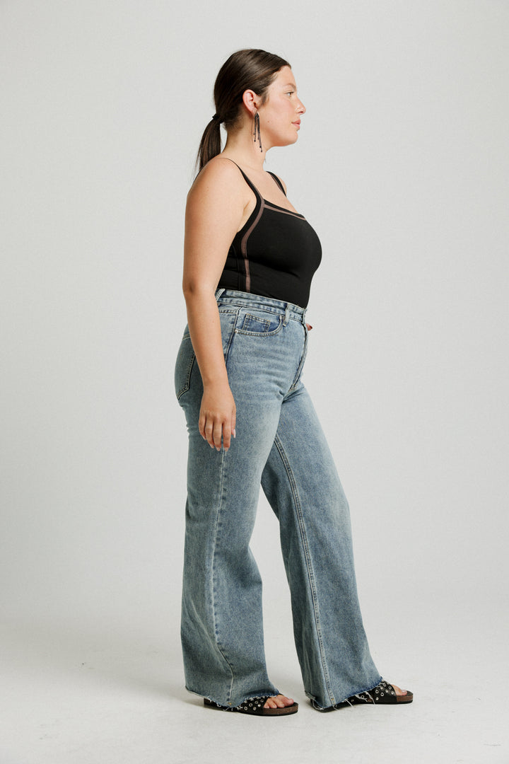 Computer Black/Brown Bodysuit