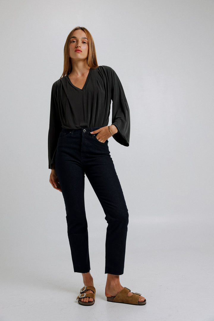 Vivoosh Black Boyfriend Shirt
