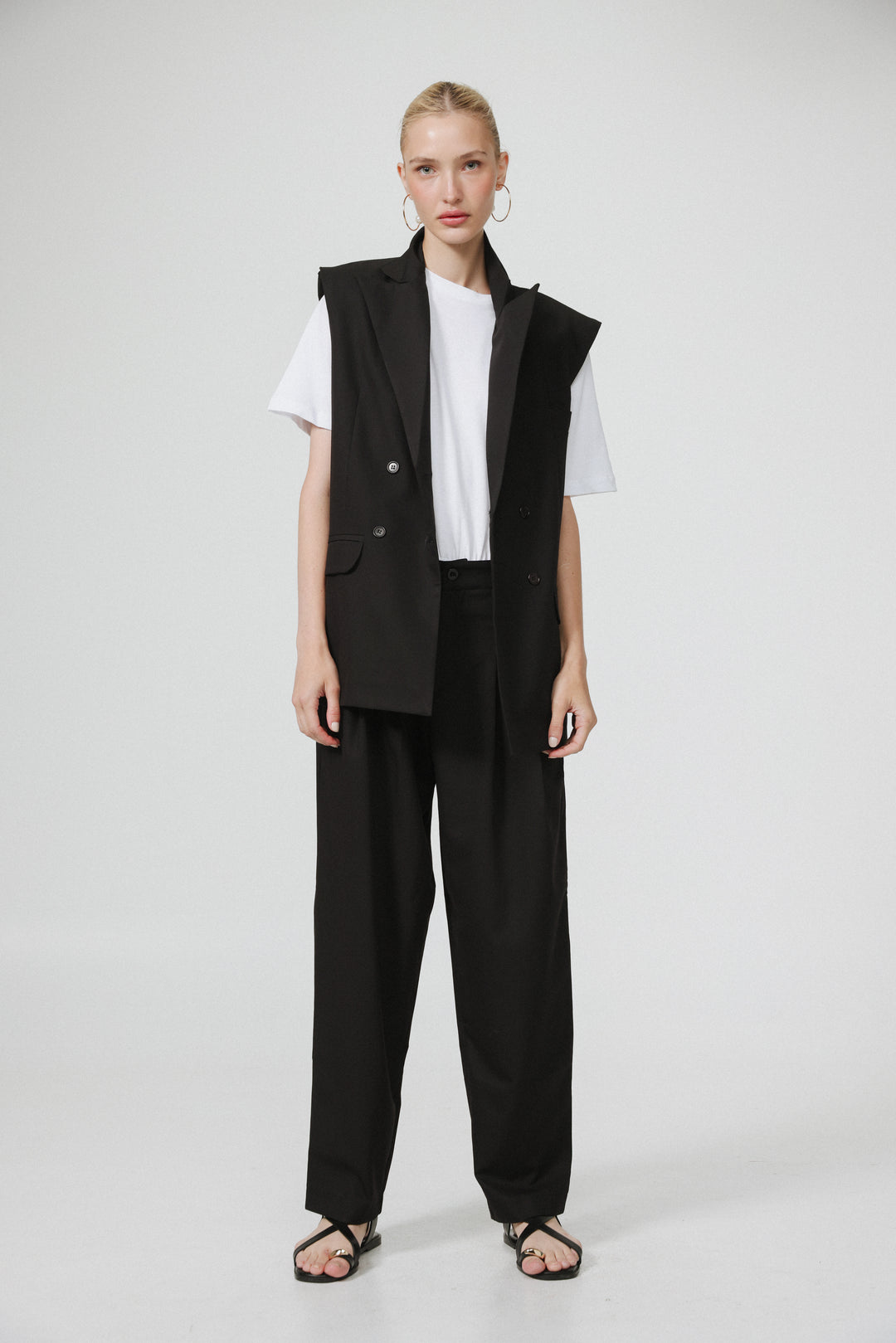 Office Black Vest