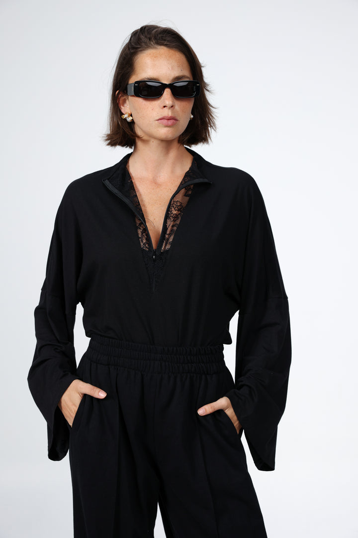 Kipi Black Polo