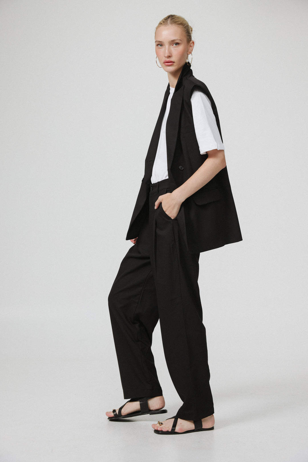 Office Black Vest
