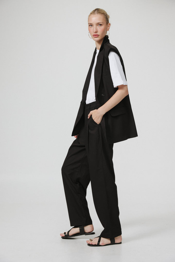 Office Black Vest