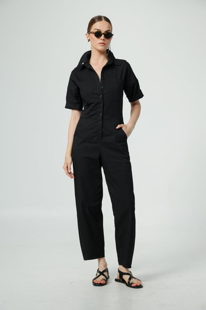 Shoreditch Black Jumpsuit