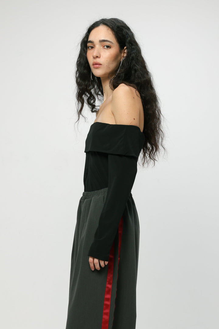 Reset Black Off Shoulder Top