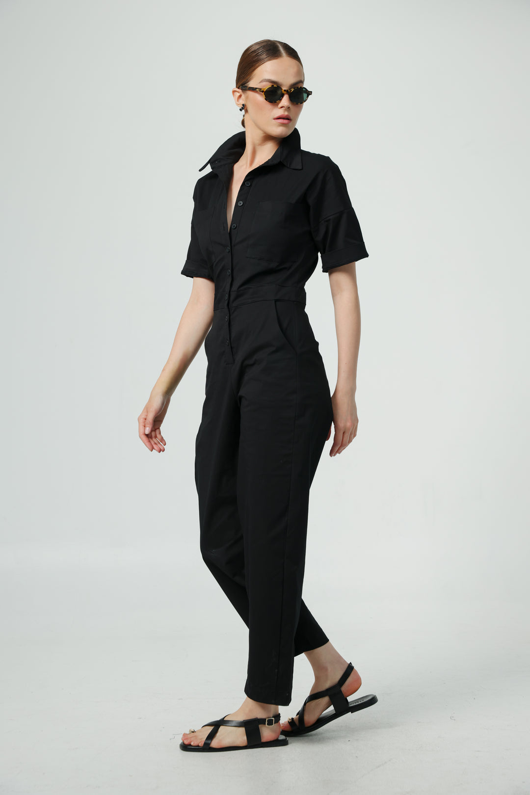 Shoreditch Black Jumpsuit