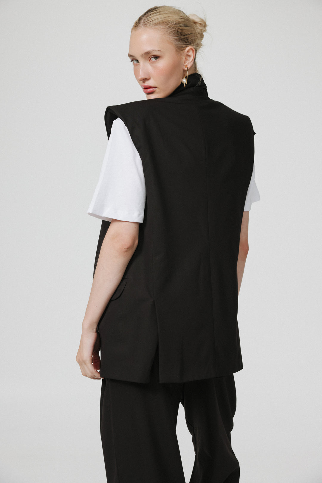Office Black Vest