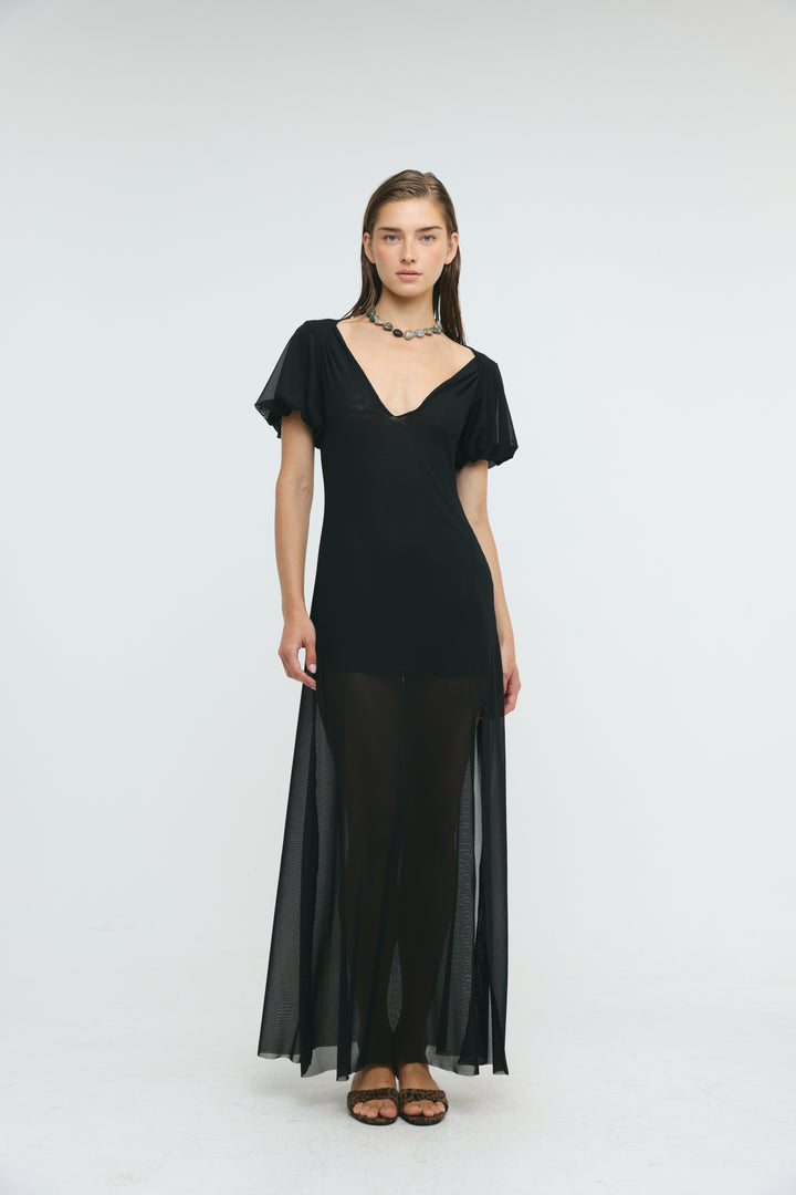 Rhodes Black Maxi Dress