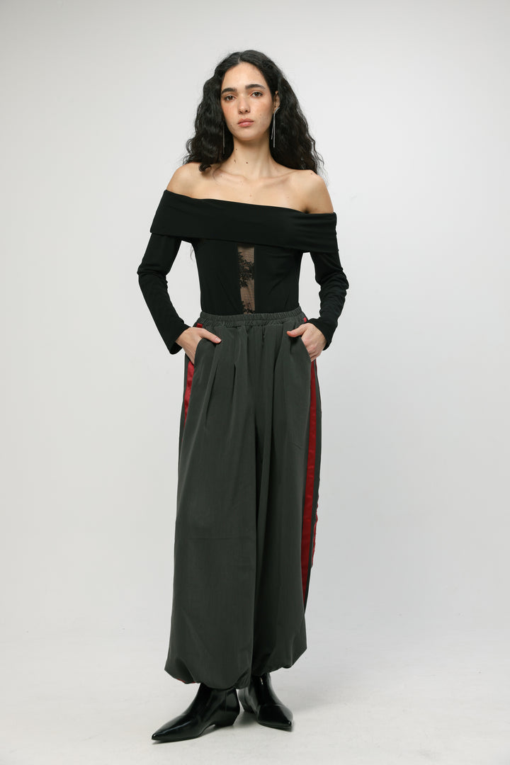 Reset Black Off Shoulder Top