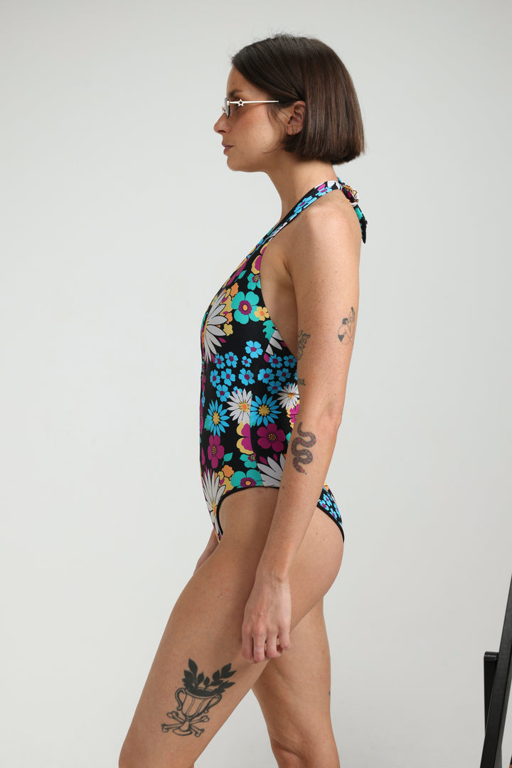 Surrealism Floral Swimsuit