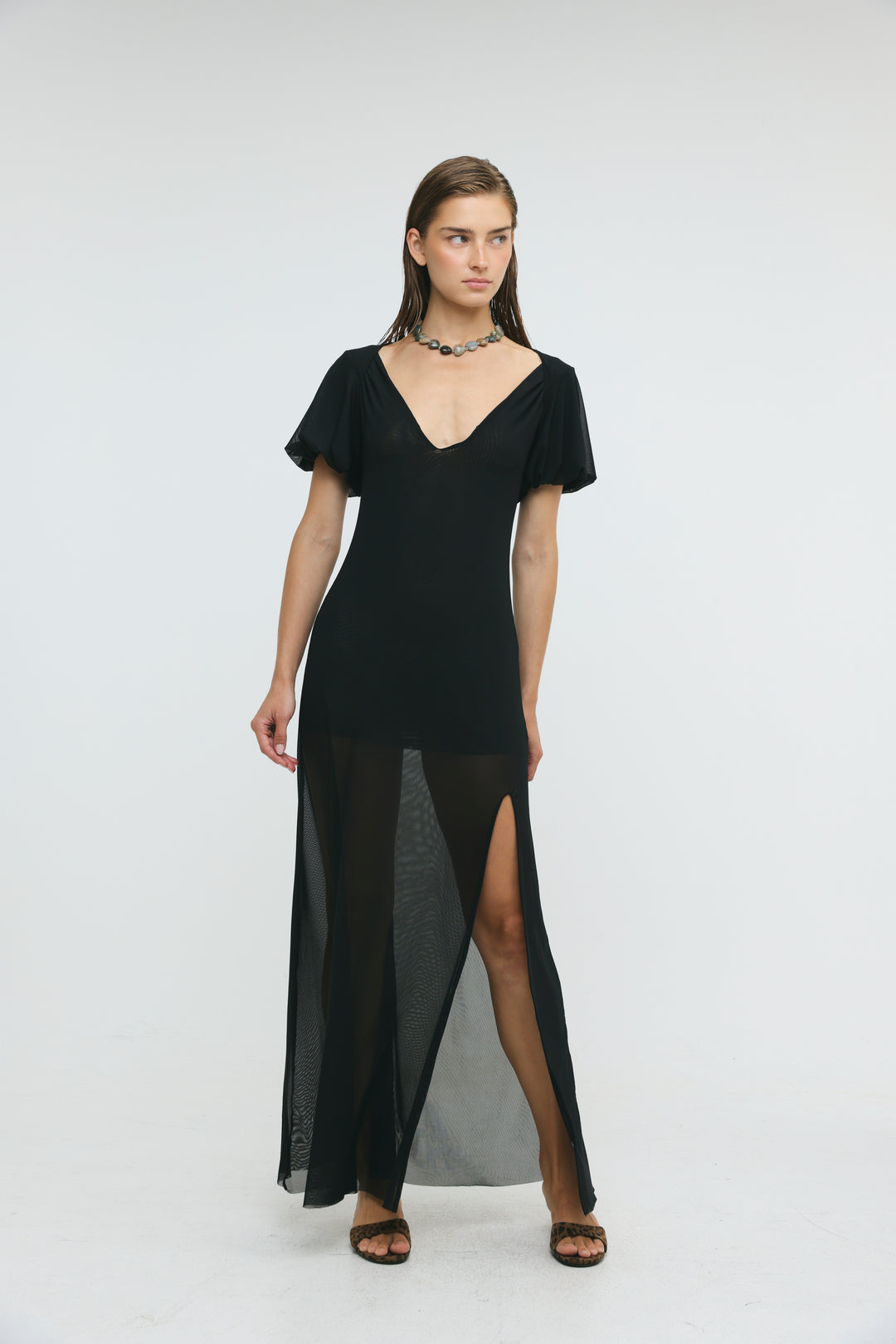 Rhodes Black Maxi Dress