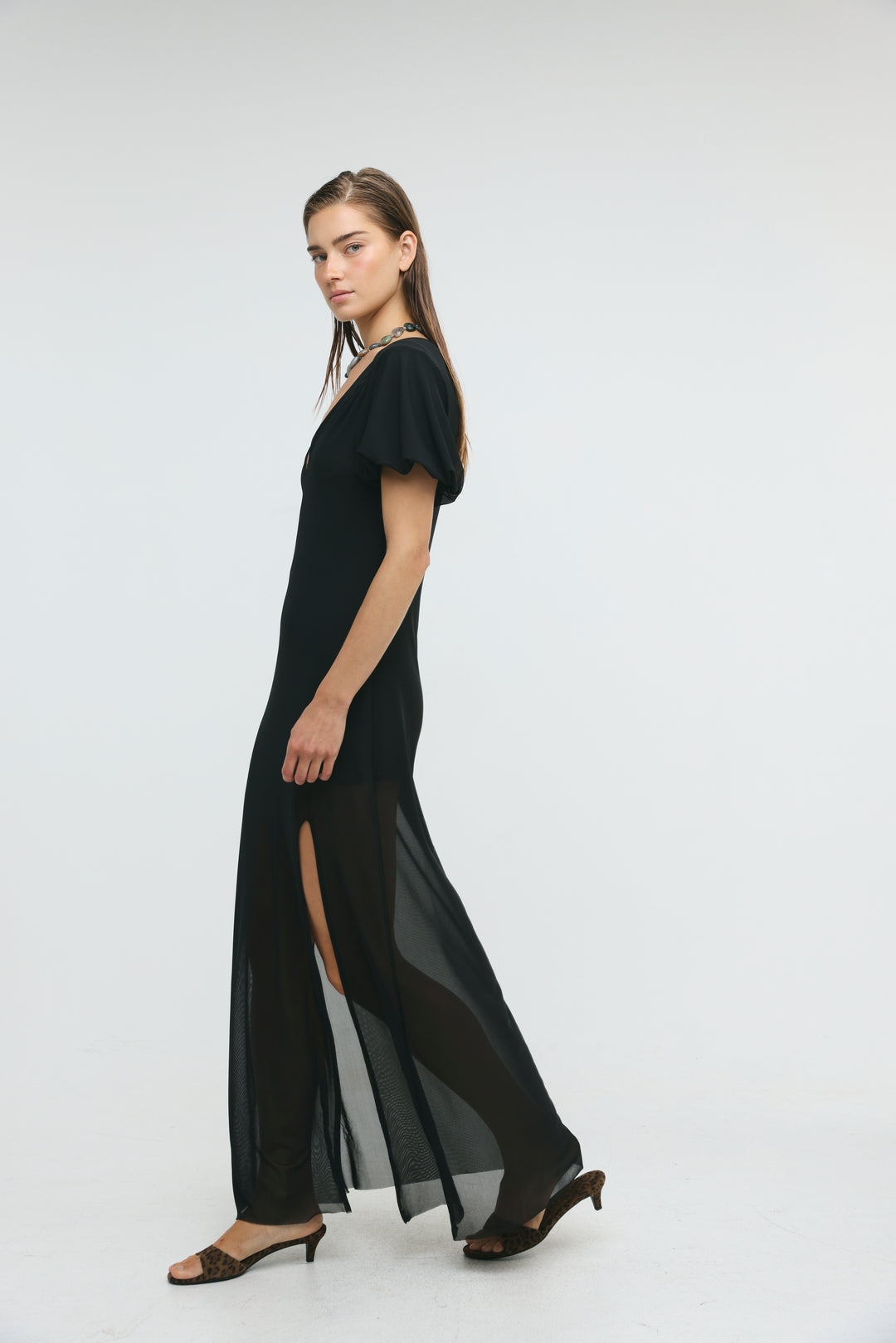 Rhodes Black Maxi Dress