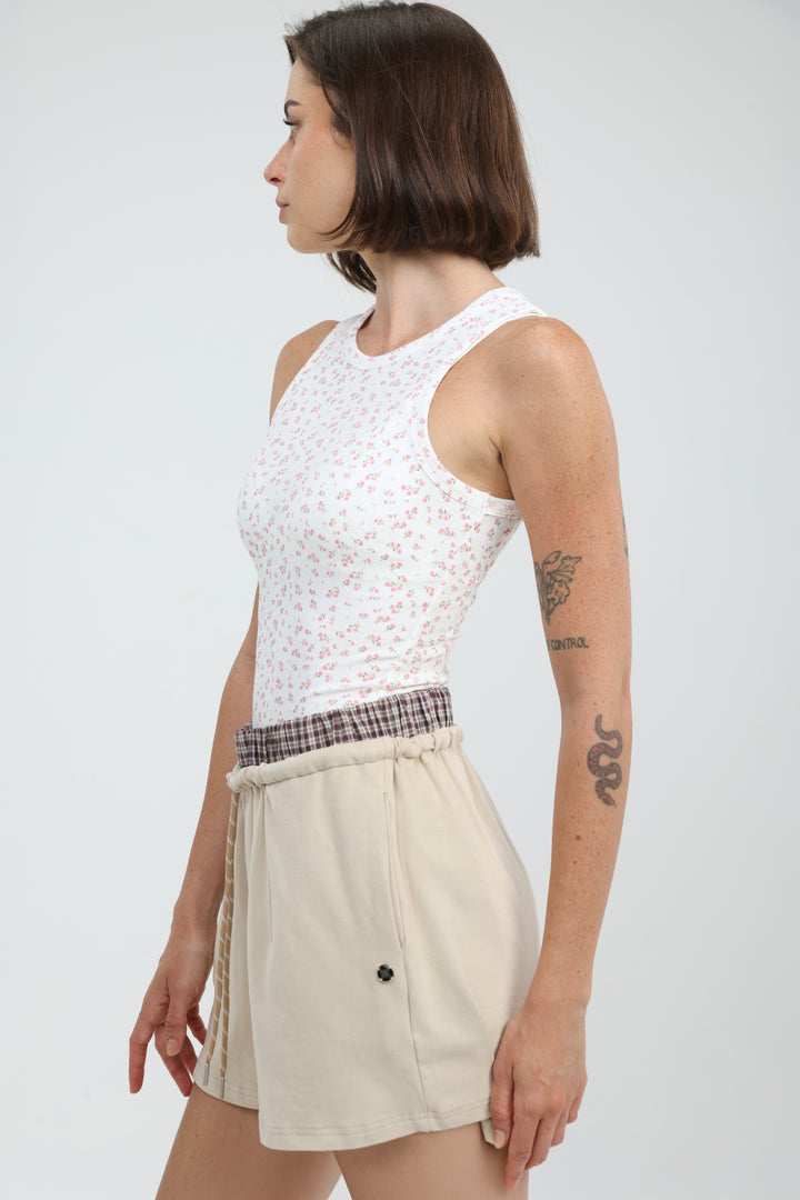 Box Beige Shorts