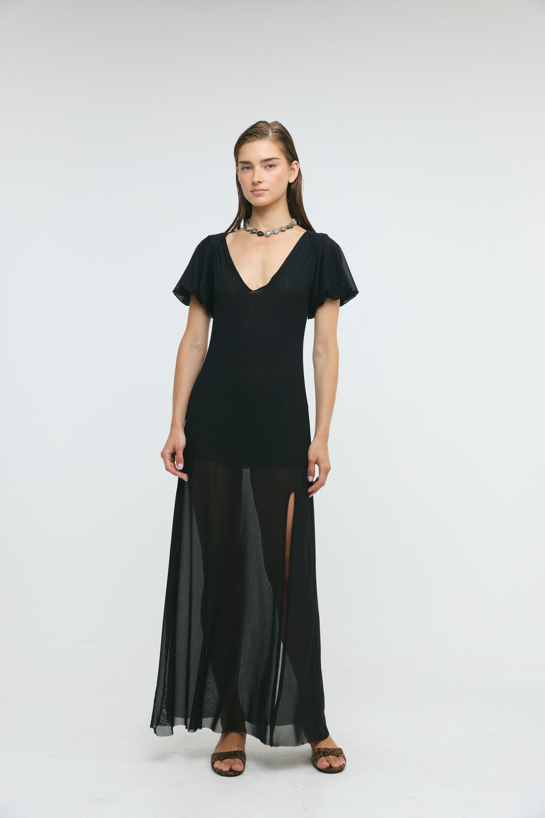 Rhodes Black Maxi Dress