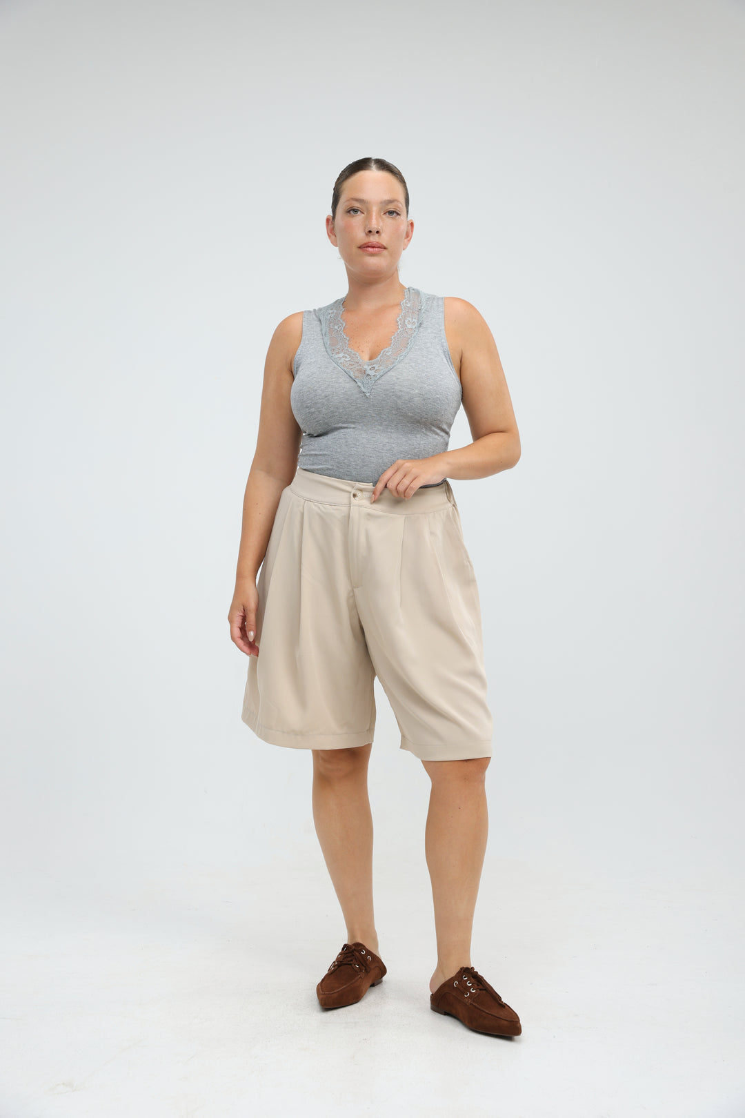 Leo Stone Bermuda Shorts
