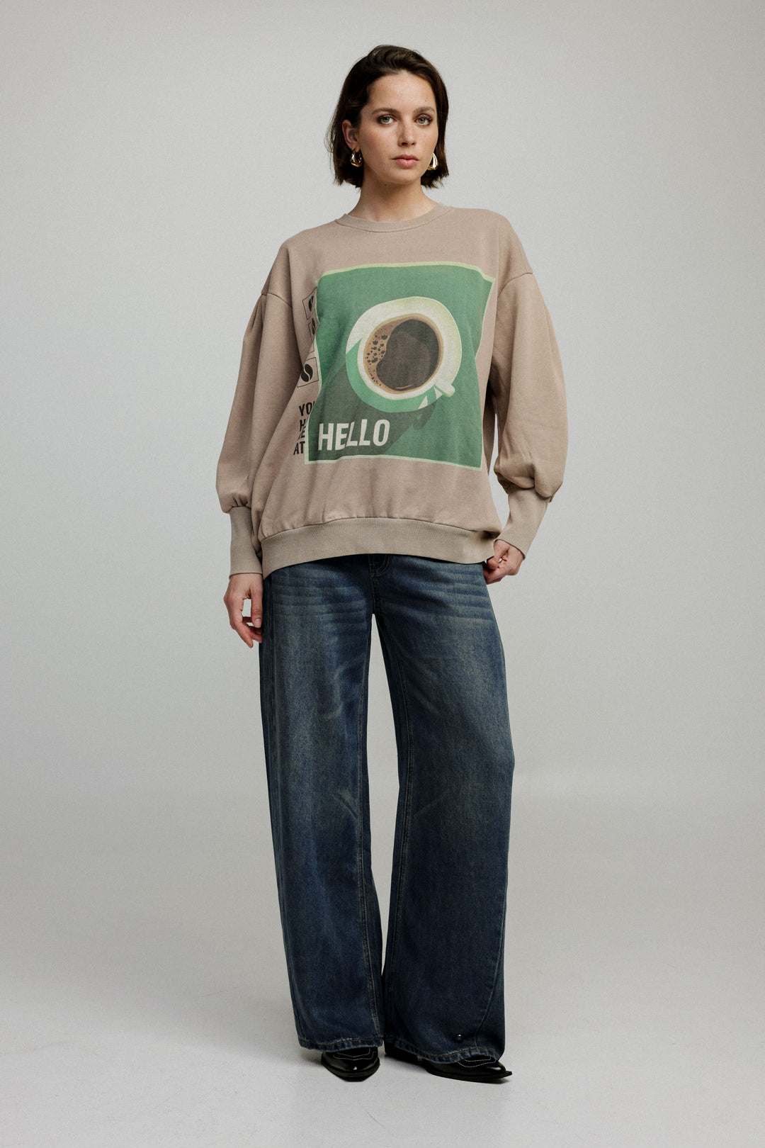 Hello Coffee Sweatshirt