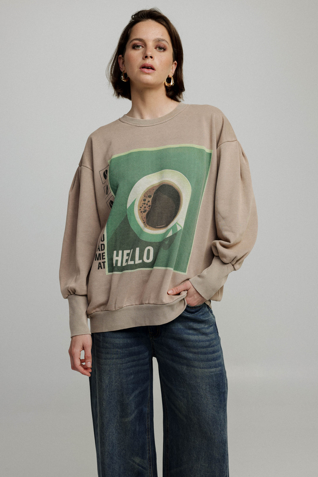 Hello Coffee Sweatshirt