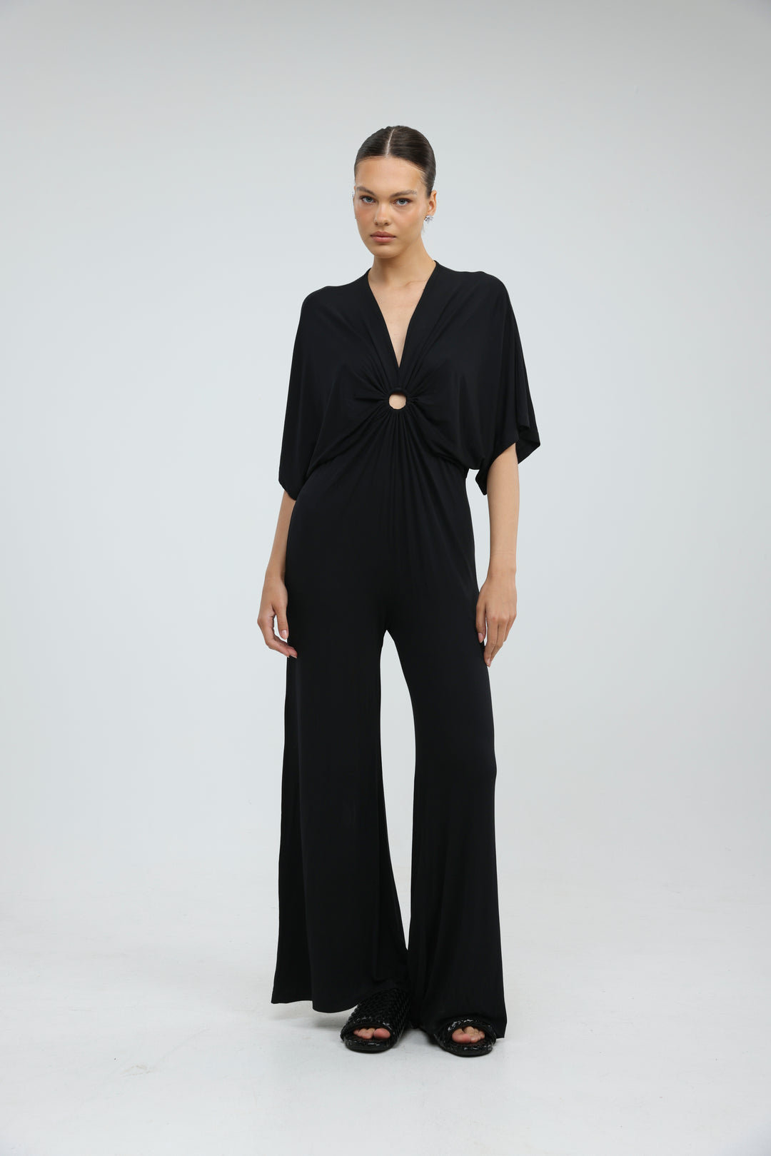 Target Black Wide Jumpsuit