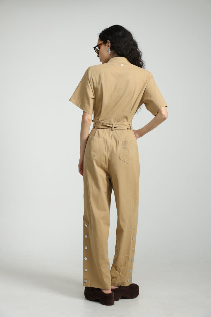 Crave Sand Jumpsuit