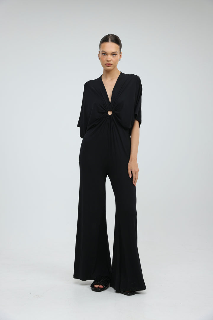 Target Black Wide Jumpsuit