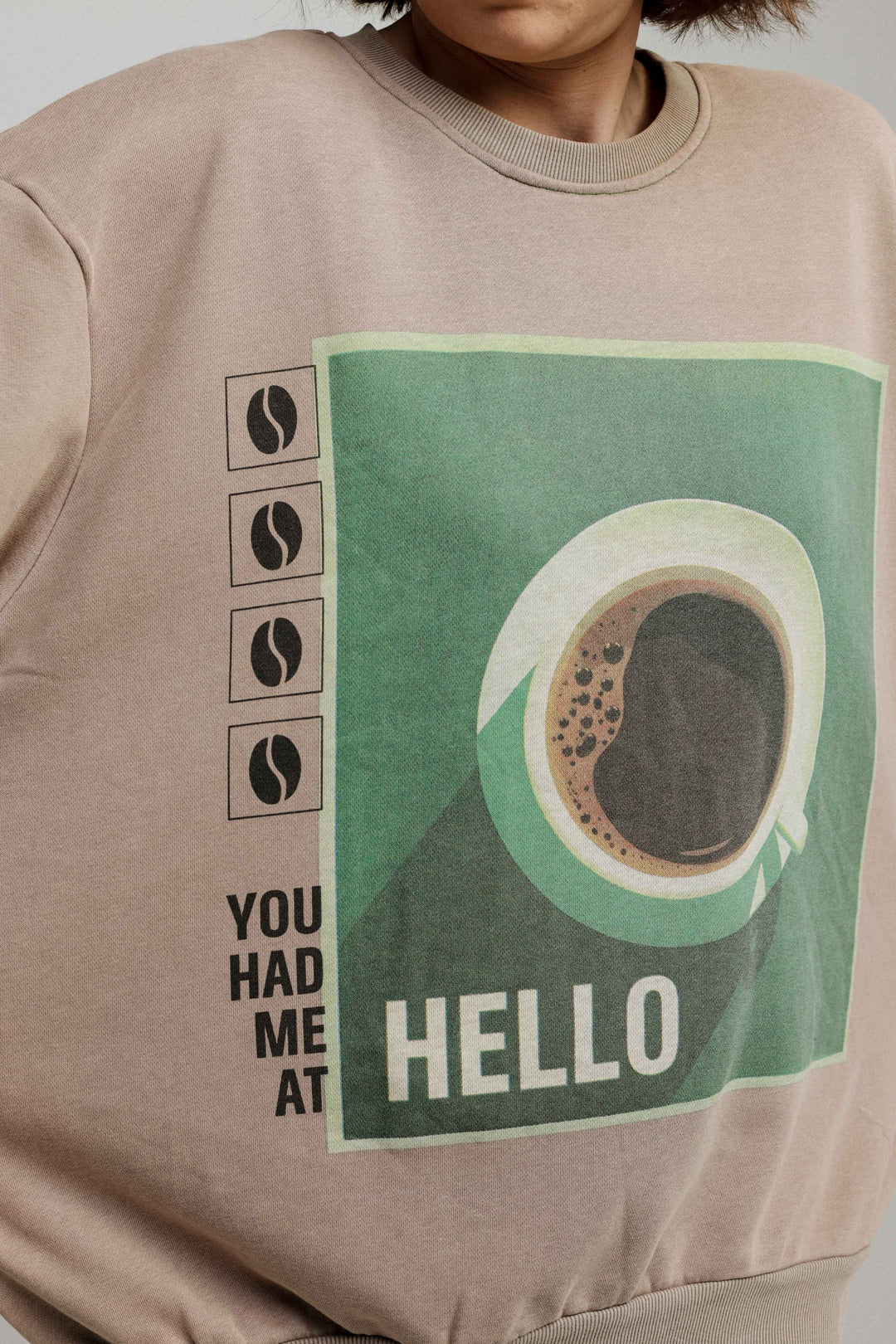 Hello Coffee Sweatshirt