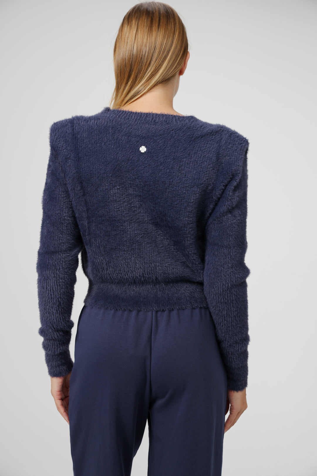 Belong Navy Padded Sweater