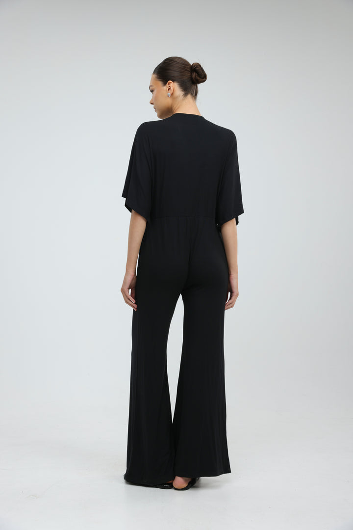 Target Black Wide Jumpsuit