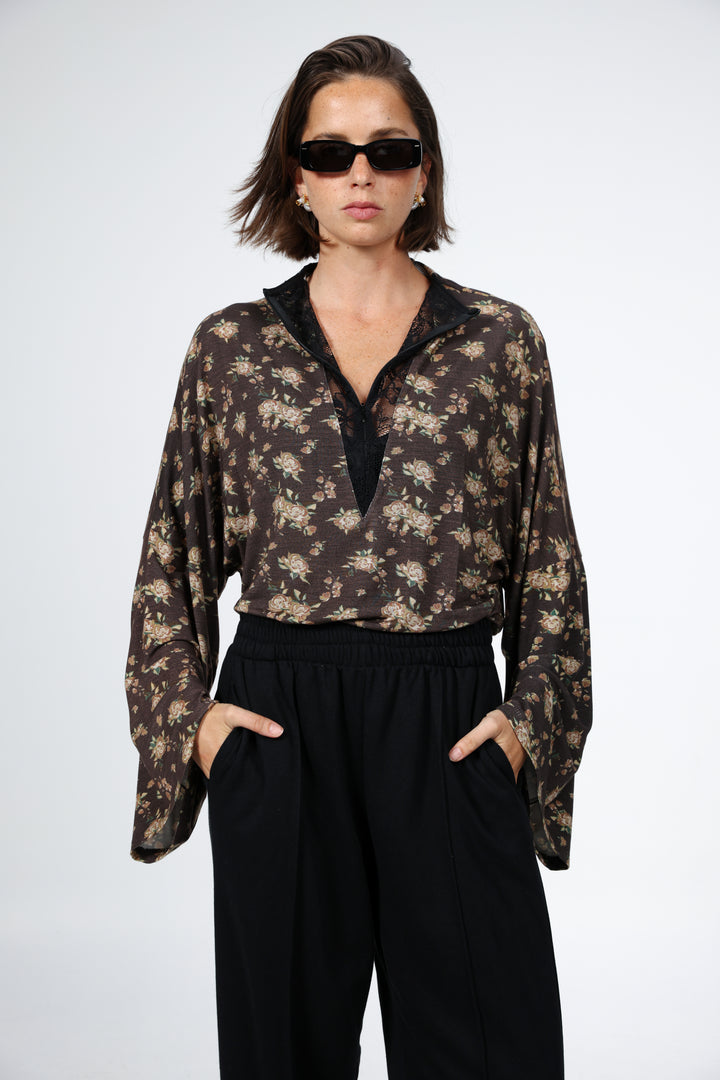 Kipi Floral Polo