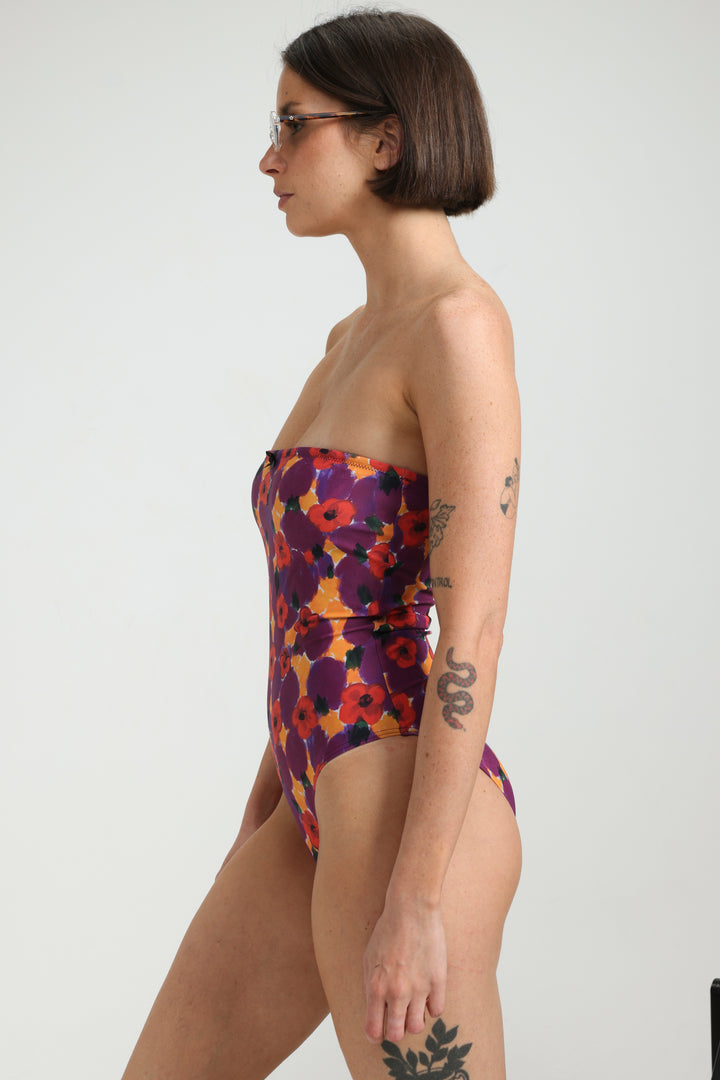 Minimalism Floral Swimsuit