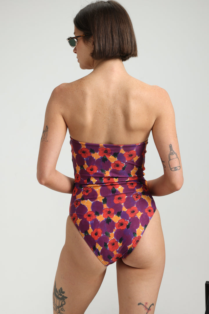 Minimalism Floral Swimsuit