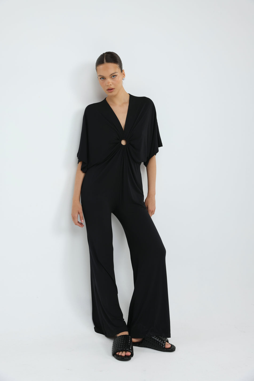Target Black Wide Jumpsuit