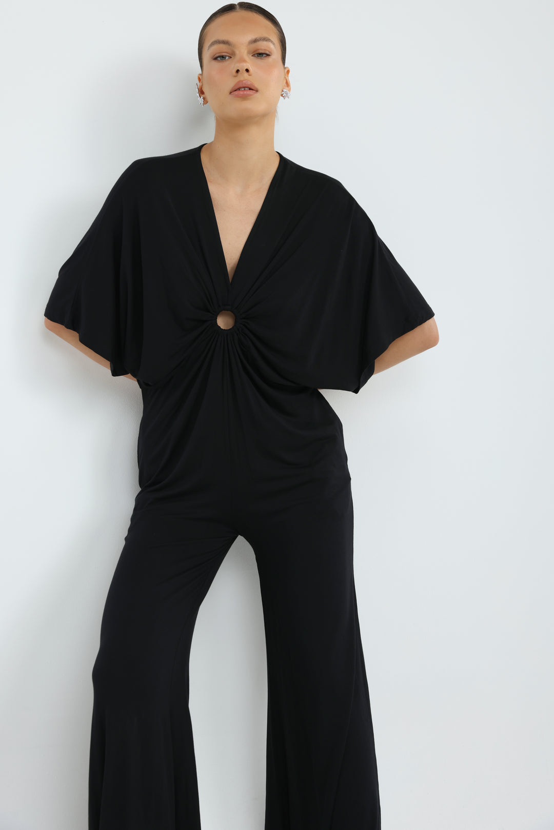 Target Black Wide Jumpsuit