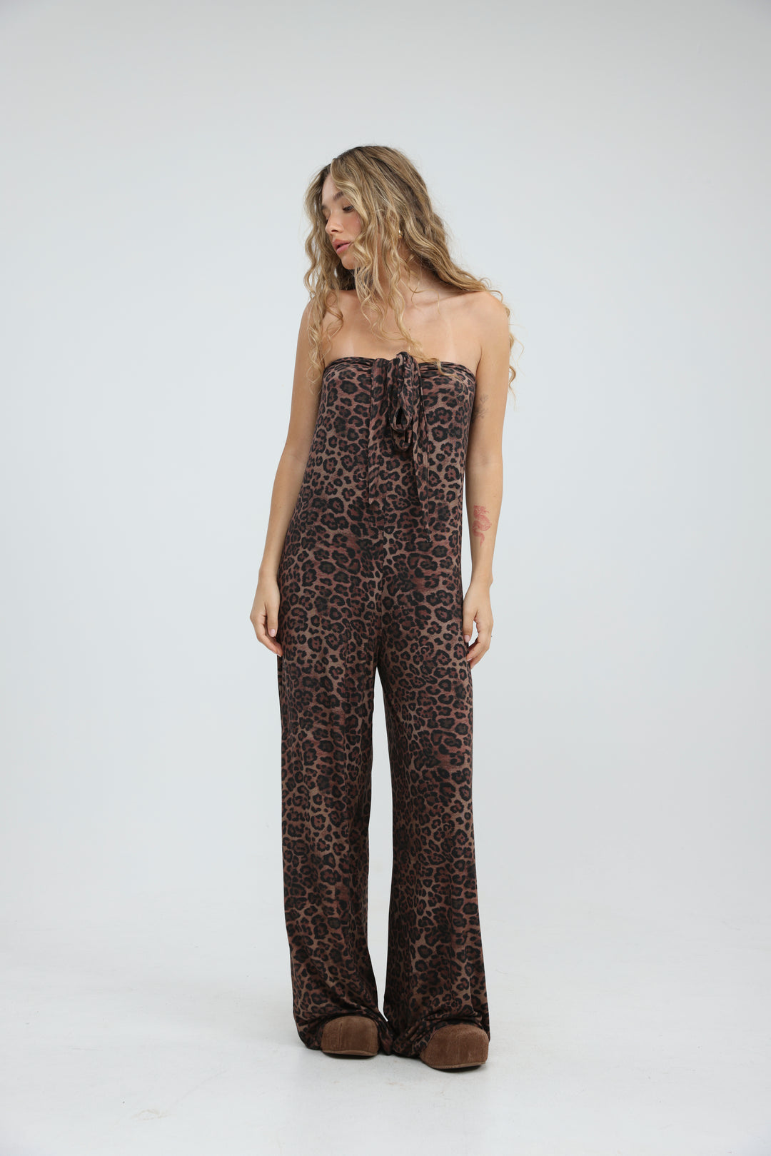 Admire Leopard Jumpsuit