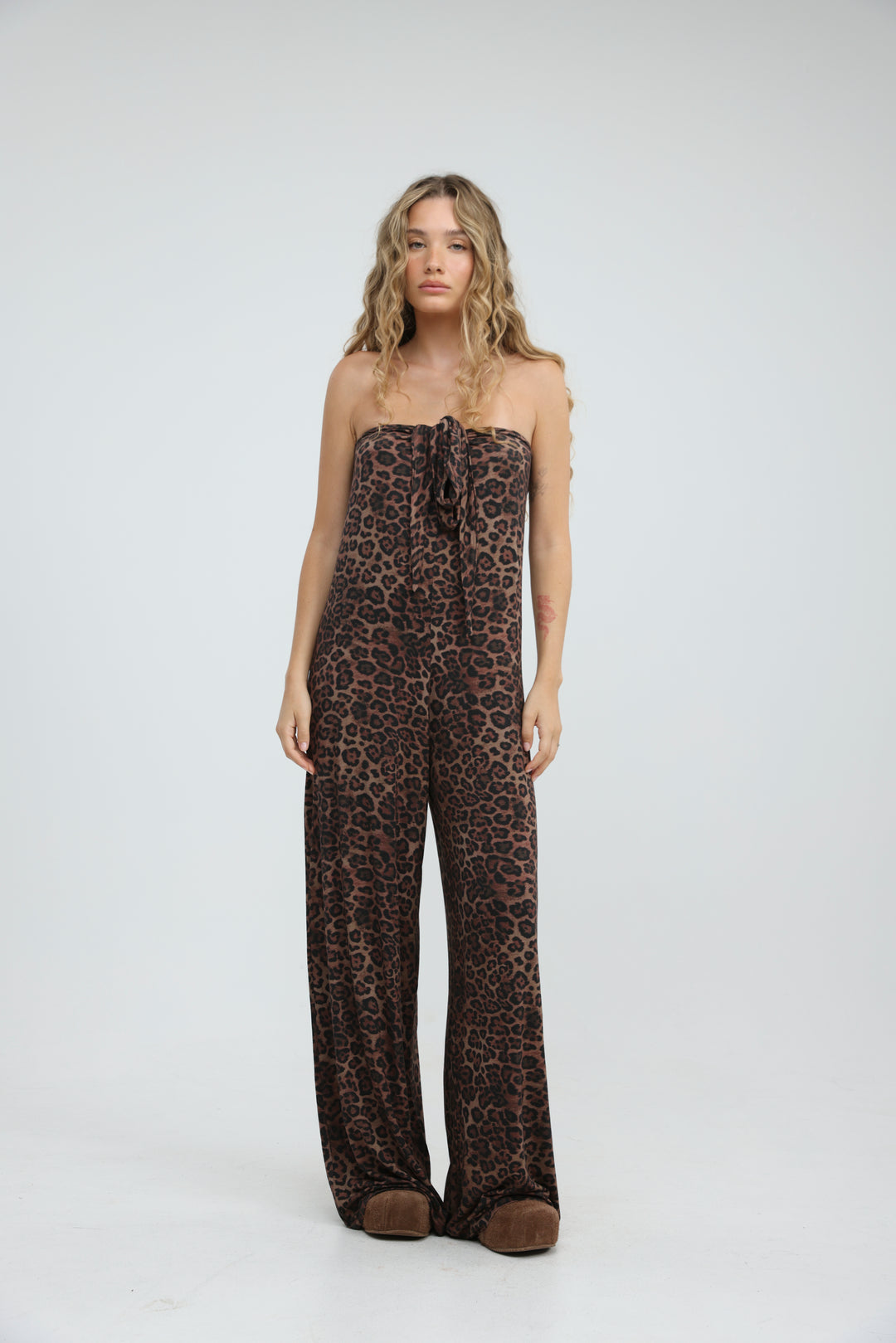 Admire Leopard Jumpsuit