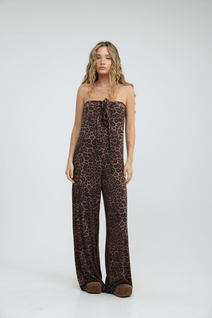 Admire Leopard Jumpsuit