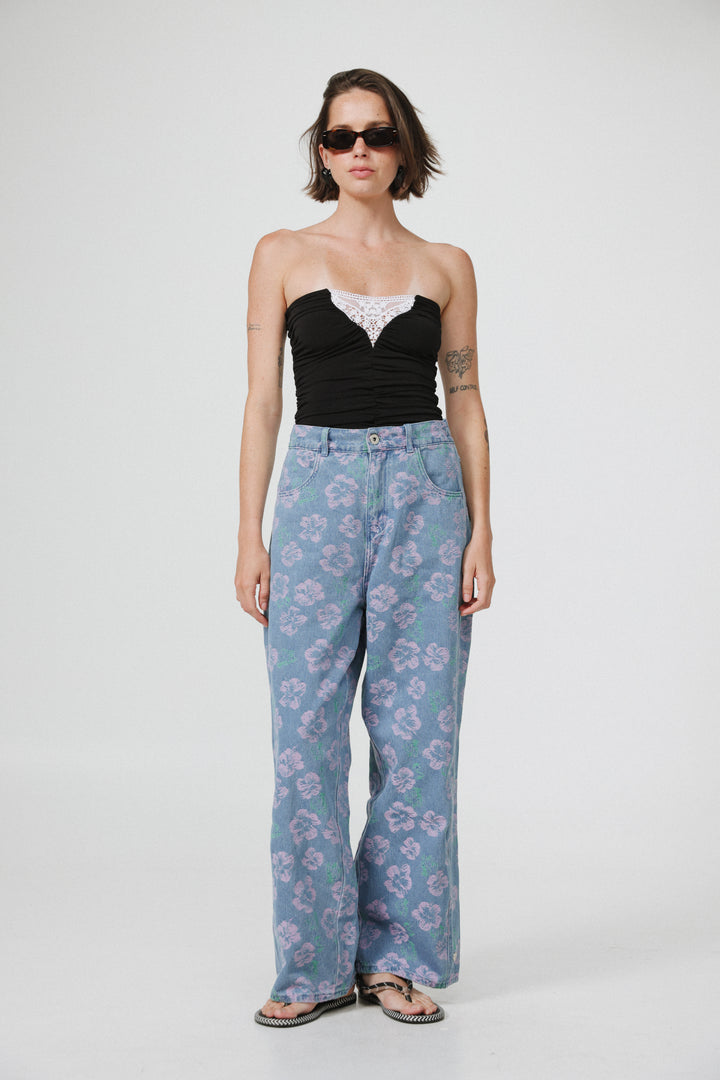 Livi Black&White Strapless Top