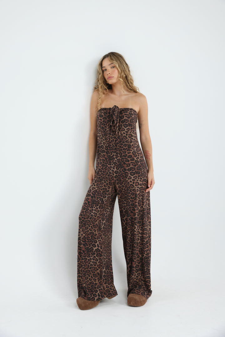 Admire Leopard Jumpsuit