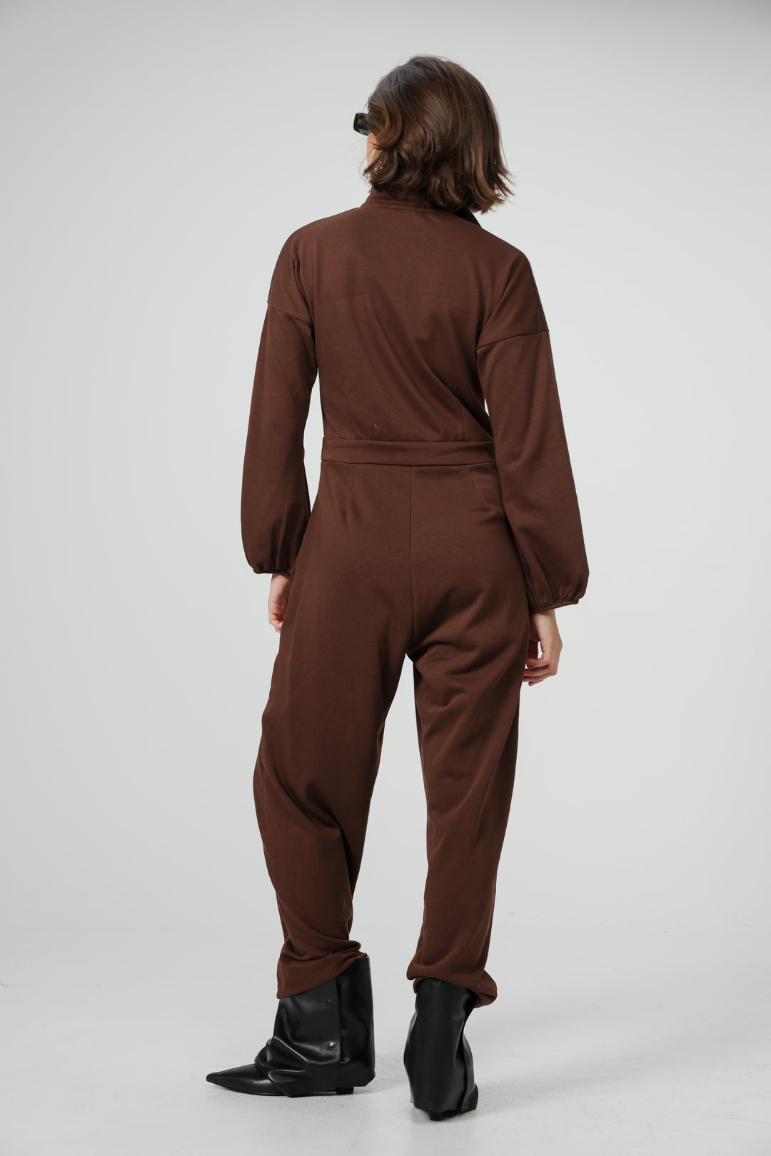 Citylife Brown Jumpsuit