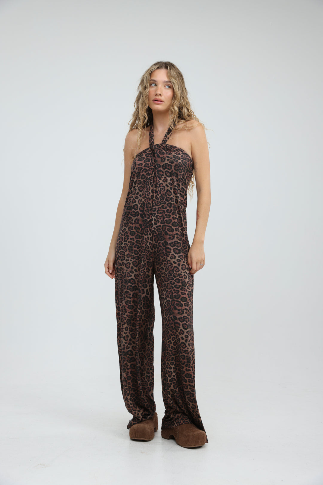 Admire Leopard Jumpsuit