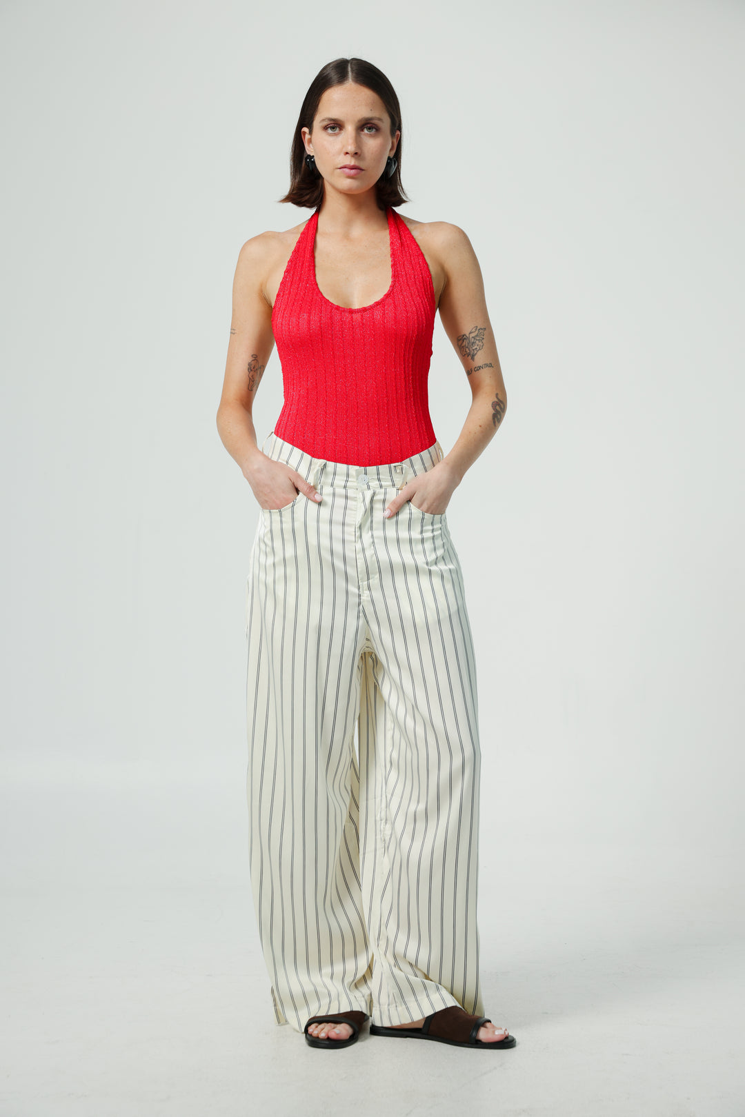 Goodhood Yellow Stripes Bottoms