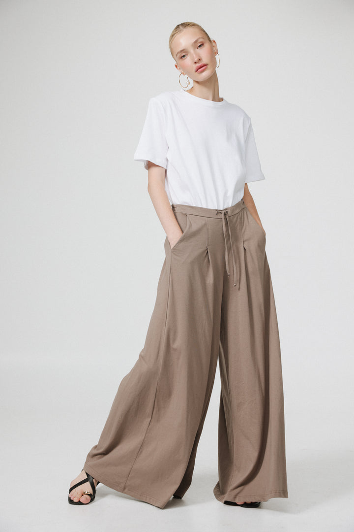 Take Mocha Wide Bottoms