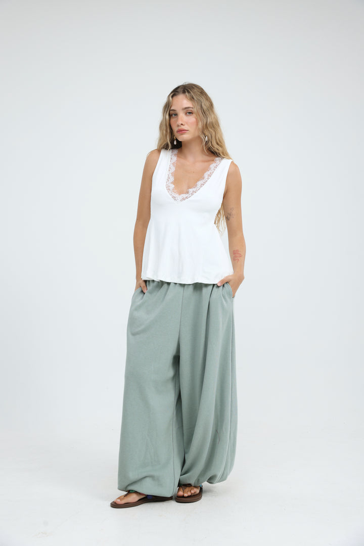 Staple White Tank