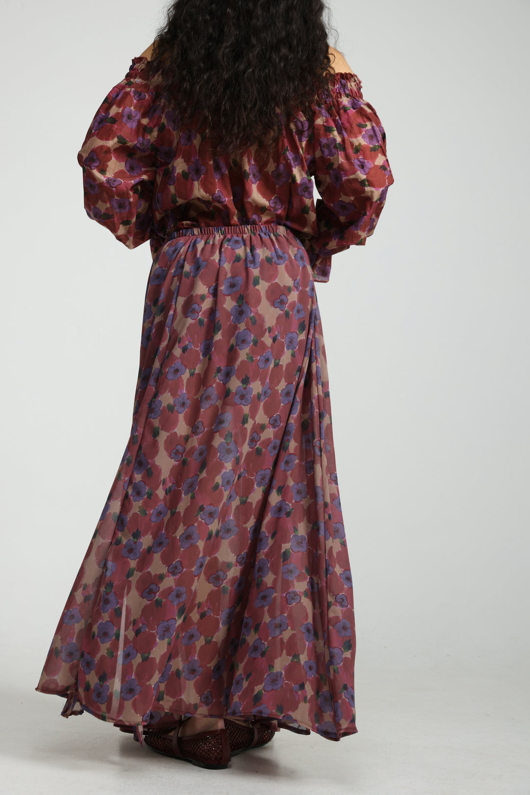 Playful Floral Skirt