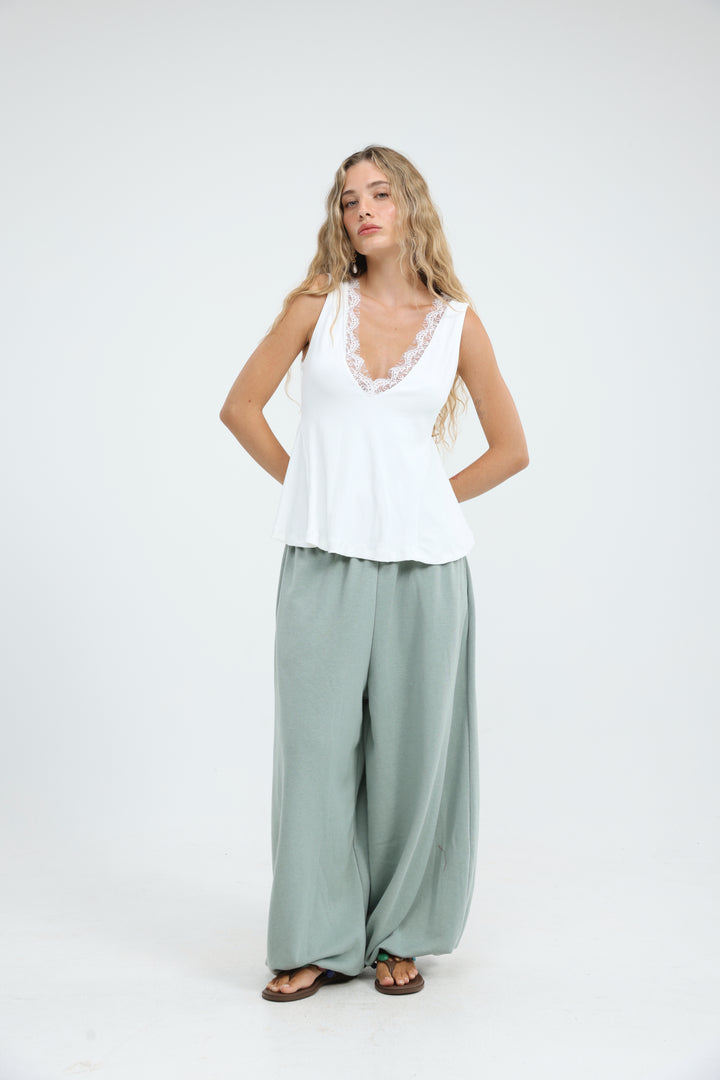 Staple White Tank