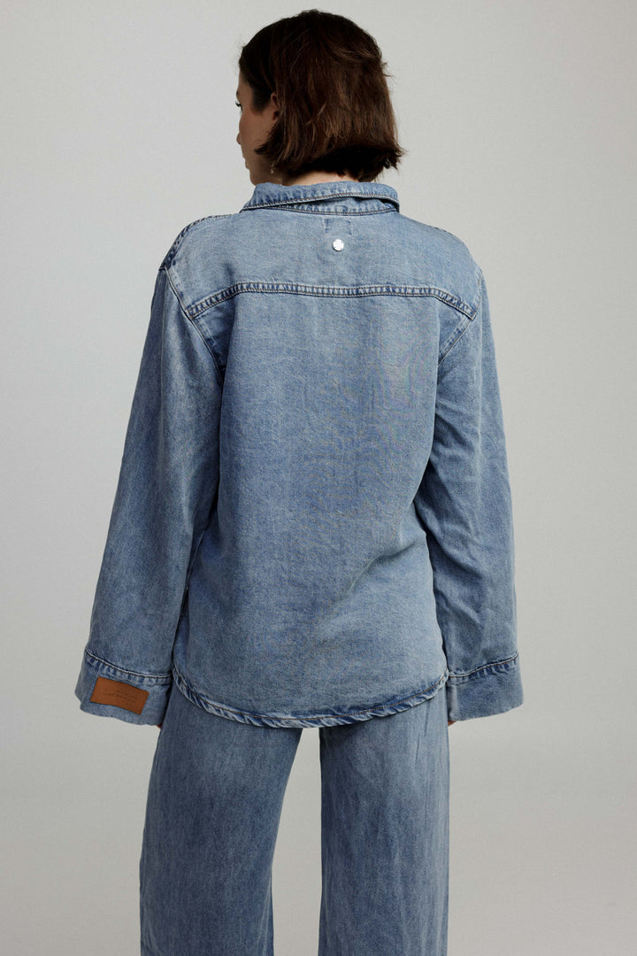 Wonder Blue Denim Shirt