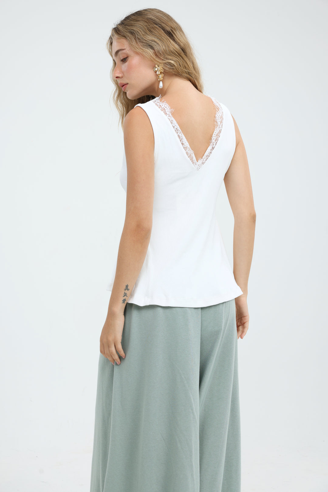Staple White Tank