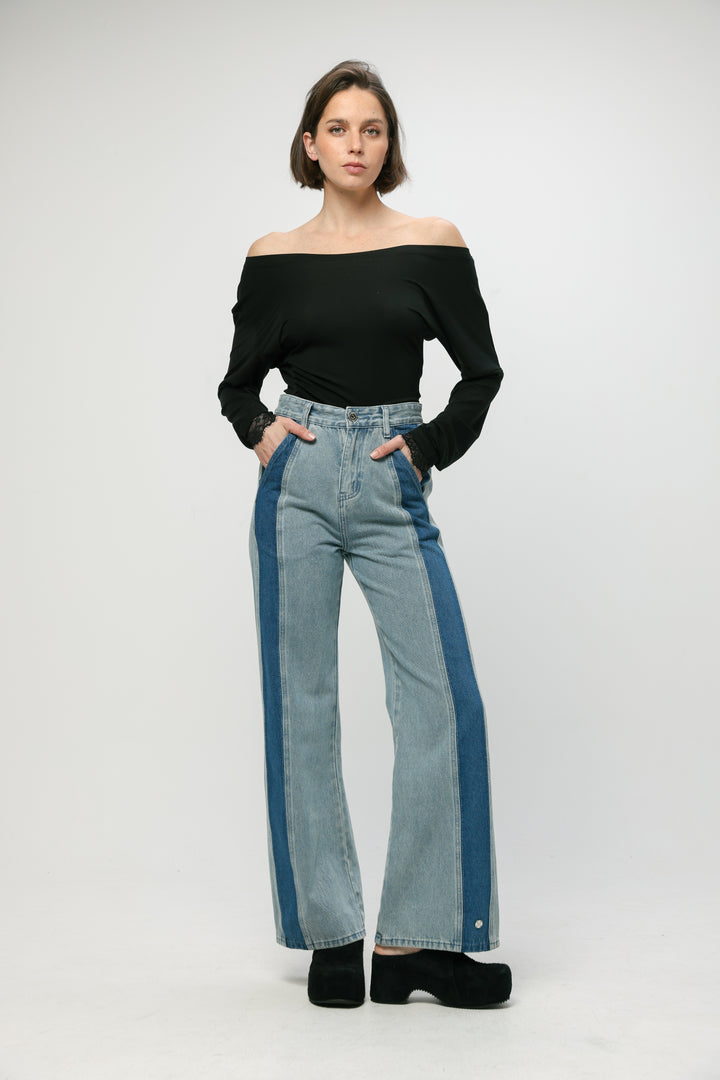 Star 201 Light Blue Mix Denim ג'ינס כחול בהיר