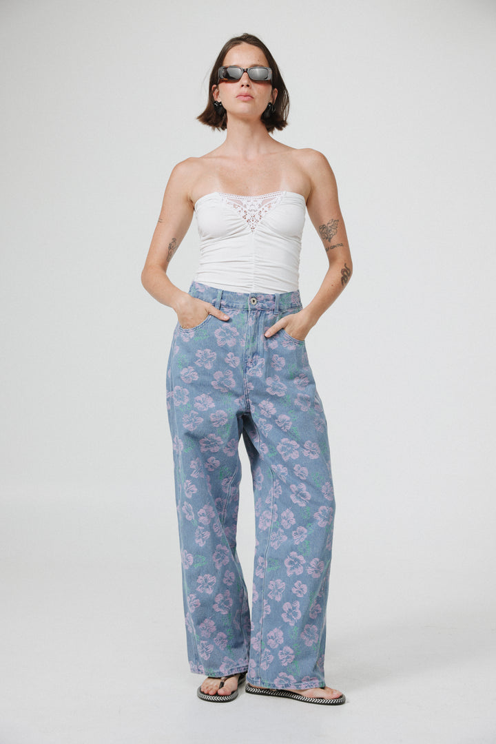 Livi White Strapless Top