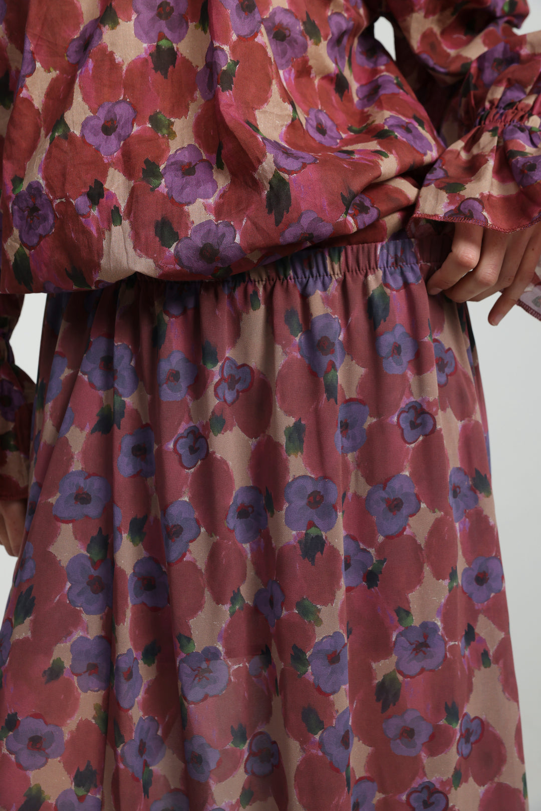 Playful Floral Skirt